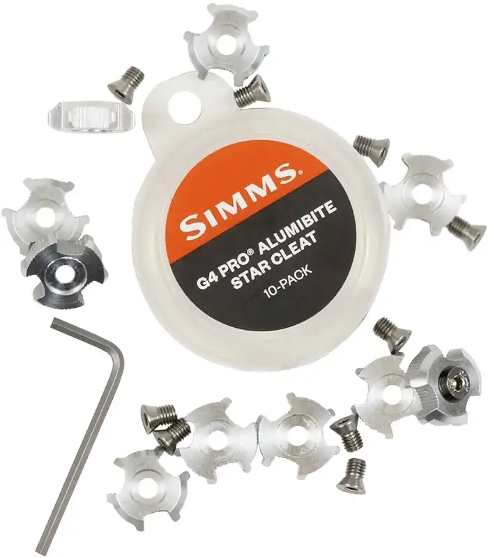 Шипы Simms G4 Pro AlumiBite Cleat (10шт/уп)