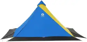 Шатер Sierra Designs Mountain Guide Tarp 5 Blue-Yellow