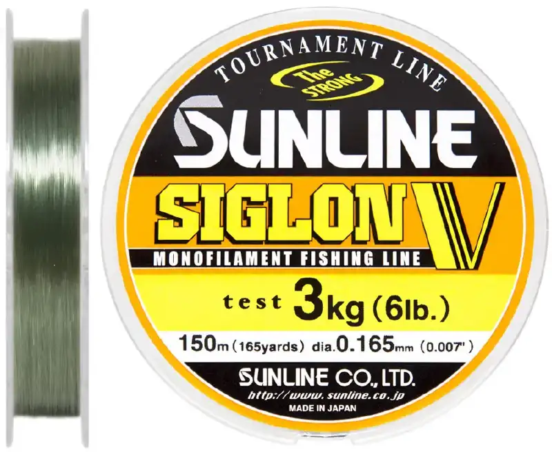 Волосінь Sunline Siglon V 150m #5.0/0.37mm 10.0kg