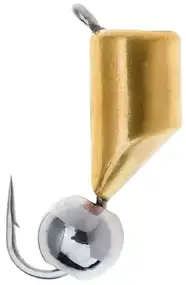 Мормишка Winter Star Гвоздешарик 2.5 mm сріблястий кулька к:золото