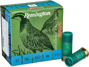 Патрон Remington Shurshot Field bior кал.12/70 дріб №11 (1,7 мм) наважка 30 грам/ 1 1/16 унції. Без контейнера.