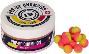 Бойлы Brain Champion Pop-Up Tutti- Frutti (тутти-фрутти) 12mm 34g