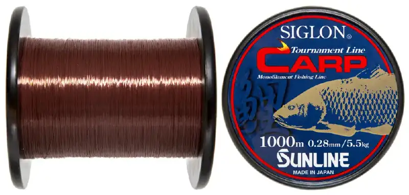Леска Sunline SIGLON CARP 1000м (коричн.) 0.28мм 5.5кг