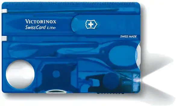 Набір інструментів VICTORINOX 0.7322.Т2 Swiss Card Lite к:синій