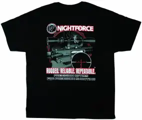Футболка Nightforce AR-Themed Black