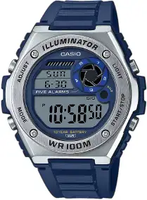 Годинник Casio MWD-100H-2AVEF. Сріблястий