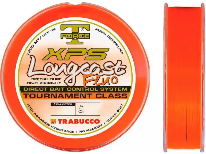 Волосінь Trabucco T-Force XPS Long Cast Fluo 1200m 0.307mm 11.92kg