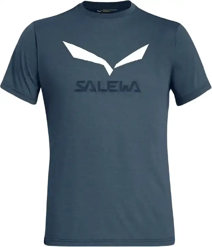 Футболка Salewa Solidlogo Drirelease Men’s T-Shirt S Dark Blue