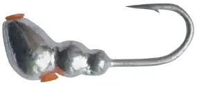 Мормышка вольфрамовая Shark Муравей с отверстием 0.25g 2.5mm крючок D18 ц:серебро
