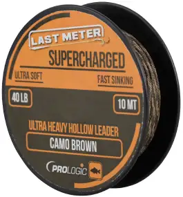 Лидкор Prologic Supercharged Hollow Leader 10m 40lbs Camo Leader