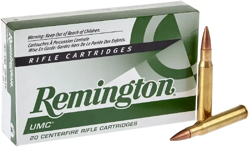 Патрон Remington UMC кал .30-06 пуля Metal Case масса 150 гр (9.7 г)