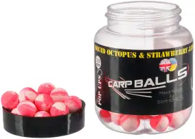 Бойли Carp Balls Pop Up 10мм Squid Octopus&Strawberry Jam