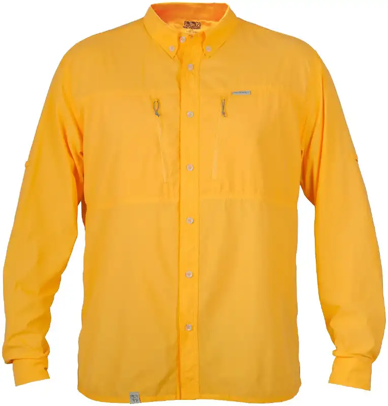 Рубашка Fahrenheit Solar Guard Light Ver2 UPF 50+ L Yellow