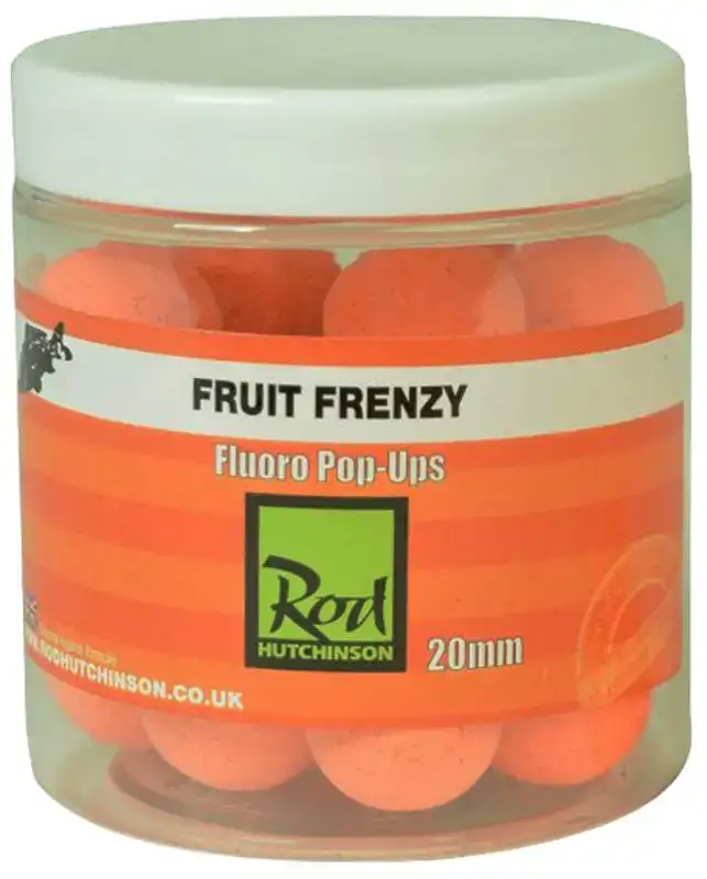 Бойли Rod Hutchinson Fluoro Pop Ups Fruit Frenzy 20mm