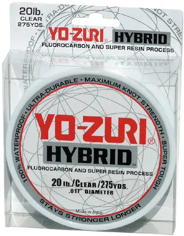 Волосінь YO-Zuri Hybrid 275YD Clear 252m (прозрач.) 0.263mm 6lb