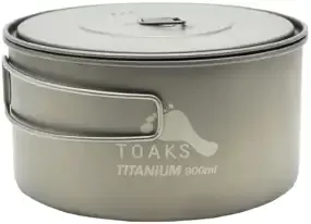 Казанок Toaks Titanium Pot 0,9L 130mm