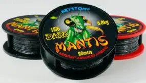 Повідковий матеріал Kryston 15LB SUPER MANTIS DARK 20 mtr MAN5