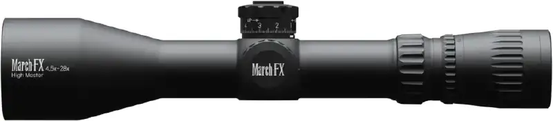 Приціл оптичний March FX 4,5-28x52  сітка FML-TR1H c підсвічуванням