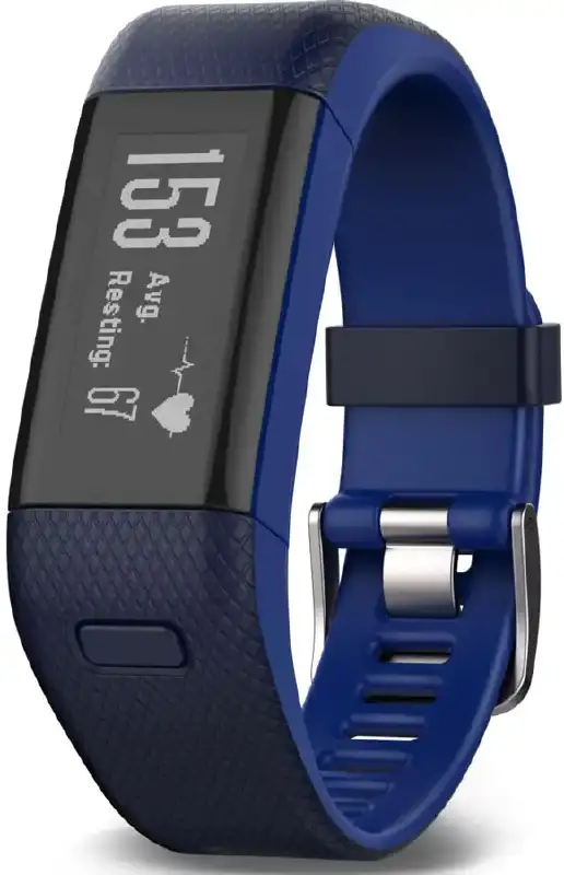Фітнес браслет Garmin Vivosmart HR  Regular Blue з GPS навігатором ц:синій