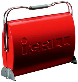 Портативный угольный гриль O-GRILL I-GRILL. Красный