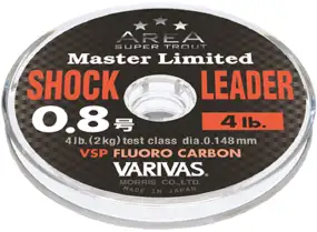 Флюорокарбон Varivas Trout Area MLD Shock Leader VSP Fluoro 30m 0.185mm #1.2 MLD Shock Leader VSP Fluoro