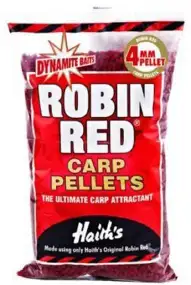 Пеллетс Dynamite Baits Robin Red Pellets 4mm 900g