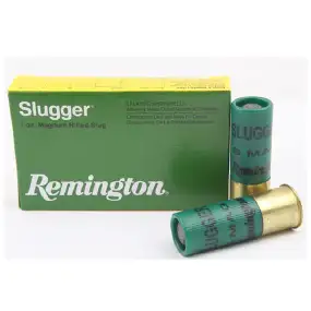 Патрон Remington Shotshells Slugger кал.12/70 куля Фостера вага 28,4 г/ 1 унція.