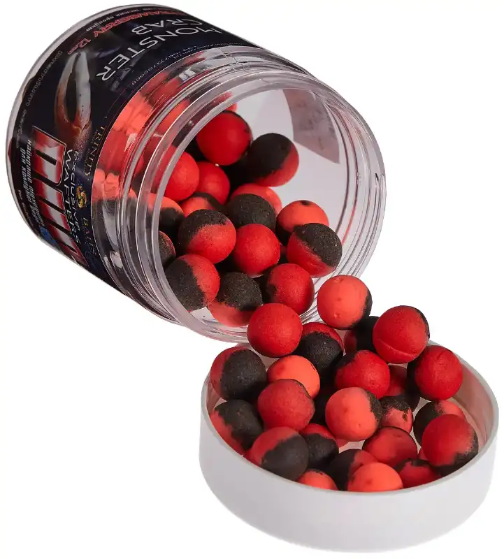 Бойли Trinity Wafters Duo Monster Crab Strawberry 12mm 75g