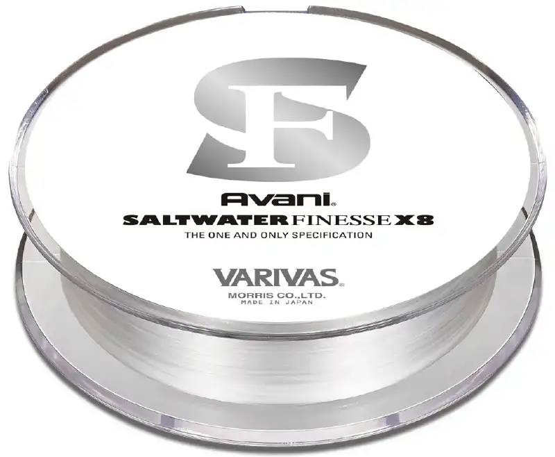 Шнур Varivas Avani Salt Water Finesse PE X8 150m (серый) #0.4 9.2lb/4.17kg