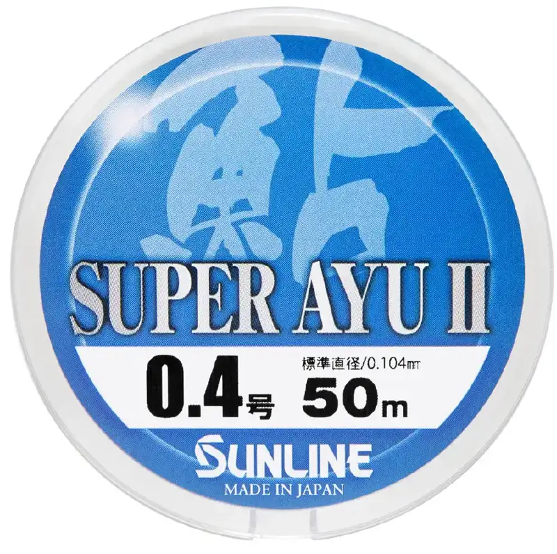 Леска Sunline Super Ayu II 50м HG #0,15 0.064мм 0,38кг