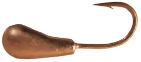 Мормишка вольфрамова Shark Ламаний башмак 0.45g 3.0mm гачок D16 к:мідь
