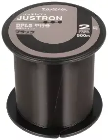 Леска Daiwa Justron DPLS BK 500m (черный) #3.0/0.285mm 5.4kg