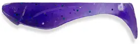 Силикон FishUP Wizzy 1.5" #060 - Dark Violet/Peacock & Silver (10шт/уп)