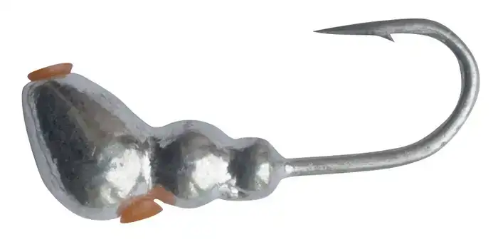 Мормышка вольфрамовая Shark Муравей с отверстием 0,44г диам. 3,0 мм крючок D16 гальваника ц:серебро