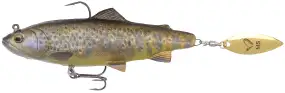 Силікон Savage Gear 4D Trout Spin Shad MS 110mm 40.0g Dark Brown Trout (поштучно)