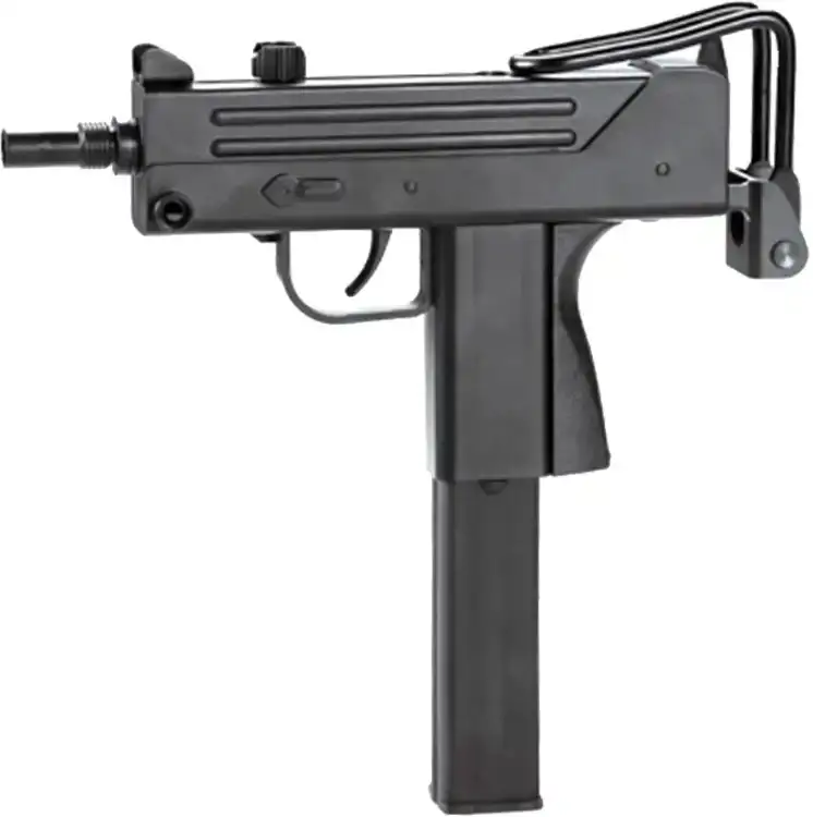 Пістолет пневматичний KWC Mac 11 кал. 4.5 мм BB. Корпус - пластик