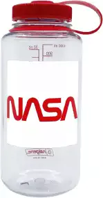 Пляшка Nalgene Wide Mouth NASA Bottle 1L Red