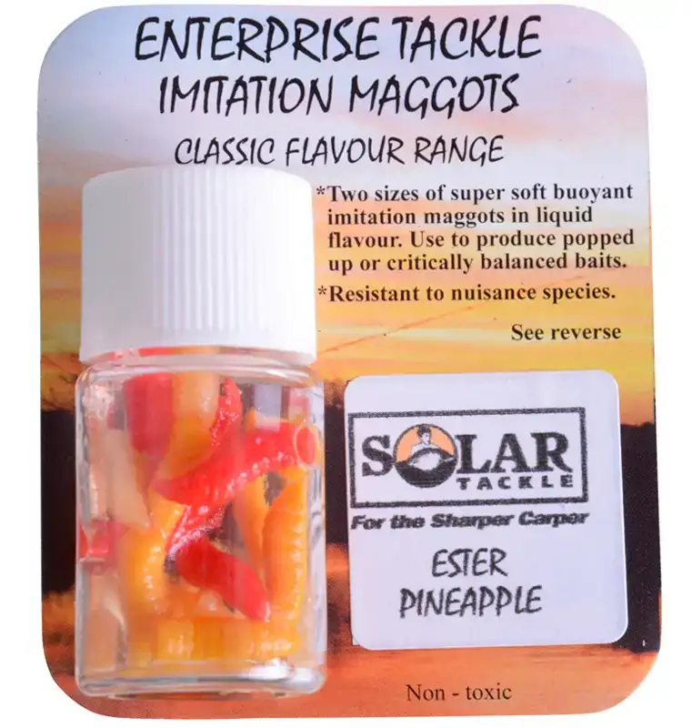Штучна насадка Enterprise tackle ESTER PINEAPPLE MAGGOTS MIXED RED