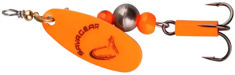 Блешня Savage Gear Caviar Spinner #3 9.5 g 06-Fluo Orange