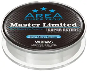 Волосінь Varivas Super Trout Area Master Limited Ester 150m (натуральний) #0.25/0.080mm 1.3lb