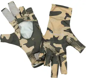 Рукавички Simms BugStopper Sunglove Hex Flo Camo Timber