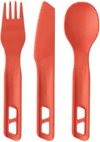 Набір столових приборів Sea To Summit Passage Cutlery Set 3 предмета Spicy Orange