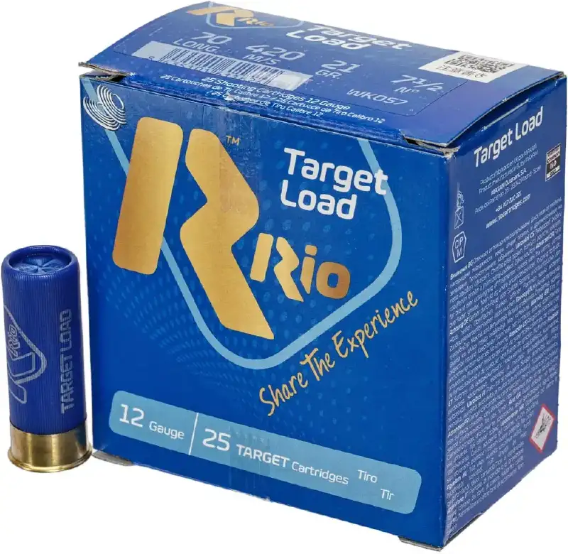 Патрон RIO Target Load-21 кал. 12/70 дробь №7.5 навеска 21 г
