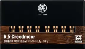 Патрон RWS кал. 6.5 Creedmoor пуля Speed Tip Pro 9.1 г/140 гран