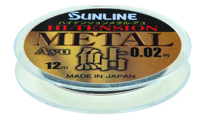 Повідковий матеріал Sunline HI-TENSION METAL AYU 12м #0.04