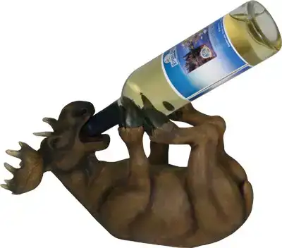 Підставка для пляшок Riversedge Moose Wine Bottle Holder