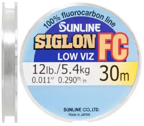 Флюорокарбон Sunline Siglon FC 30m 0.290mm 5.4kg поводковий