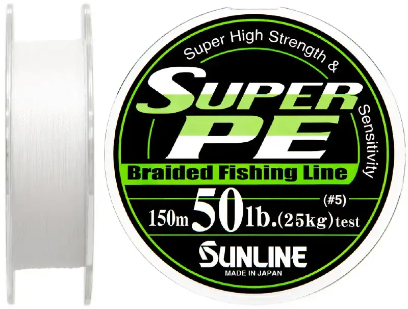 Шнур Sunline Super PE 150m (бел.) 0.37 mm 50lb/25.0 kg