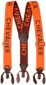 Подтяжки Chevalier Logo Orange