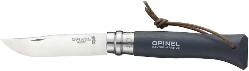 Нож Opinel Trekking №8 Inox. Цвет - серый